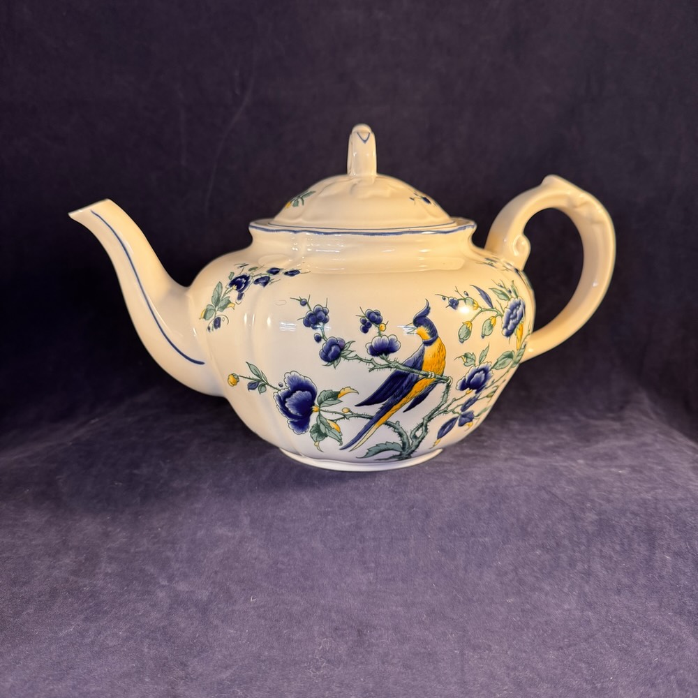 Villeroy en Boch Phoenix blau theepot,