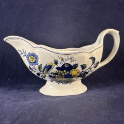 Spode 'Blue Bird' losse sauskom Ø 20 x 7,5 cm, hoog 10,5 cm. - Afbeelding 2