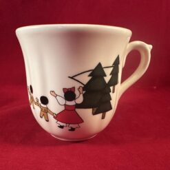 Mason's 'Christmas Village' koffiekop zonder schotel Ø 7,2 cm hoog 7 cm