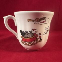 Mason's 'Christmas Village' koffiekop zonder schotel Ø 7,2 cm hoog 7 cm - Afbeelding 3