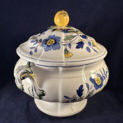 Spode 'Blue Bird' soepterrine Ø 20 cm, hoog 24 cm. - Afbeelding 4