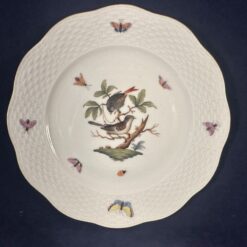 Herend Rothschild bird fruitbord/ gebaksbord Ø 19 cm - Afbeelding 2