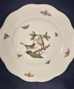 Herend Rothschild bird fruitbord/ gebaksbord Ø 19 cm
