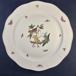 Herend Rothschild presenteerschaal/ taartschaal Ø 32,5 cm. nr. 136RO