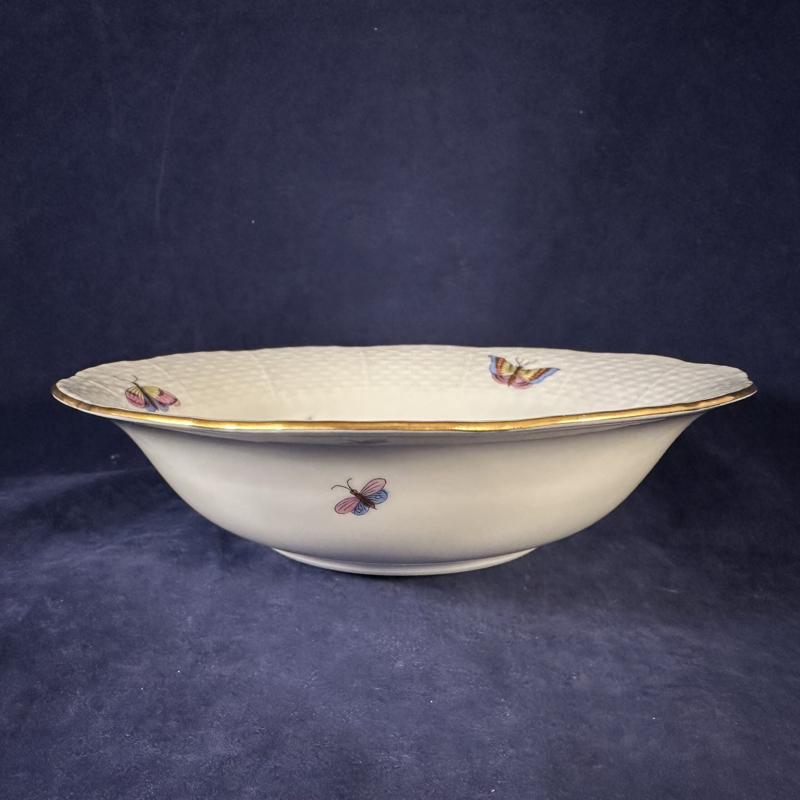 Herend Rothschild papkom/ saladeschaal nr 330, Ø 16,4 cm hoog 4 cm - Afbeelding 2