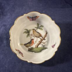 Herend Rothschild klein schaaltje, Ø 9 cm hoog 2 cm. nr. 7719