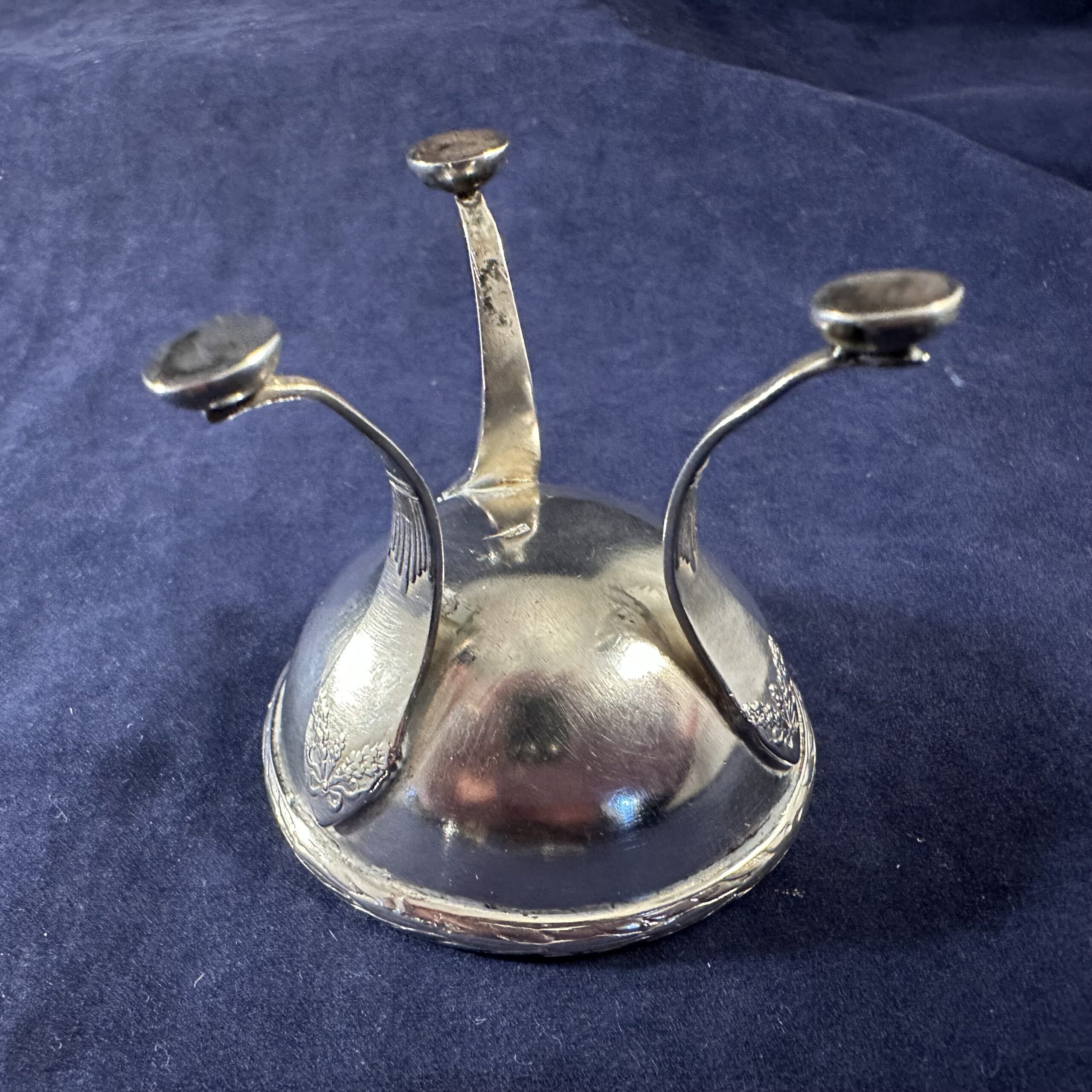 Kempen en Begeer zilver theezeefje met lekbakje 2de gehalte 66 gram - Afbeelding 7