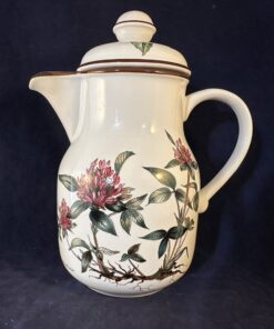 Villeroy en Boch Botanica koffiepot 650 cc, hoog 18,5 cm  Trifolium pratense