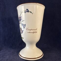Villeroy en Boch Botanica beker op voet/ vaas, hoog 13,5 cm Campanula rotundifolia - Afbeelding 3