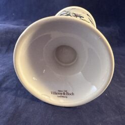 Villeroy en Boch Botanica beker op voet/ vaas, hoog 13,5 cm Campanula rotundifolia - Afbeelding 4