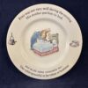 Wedgwood Peter Rabbit bordje Ø 17,5 cm. (not very well)