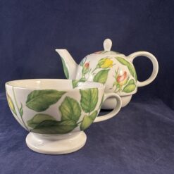 Taitù tea for one theepot met theekop 'Rose' Ø 10,8 cm hoog 15,5 cm. - Afbeelding 3