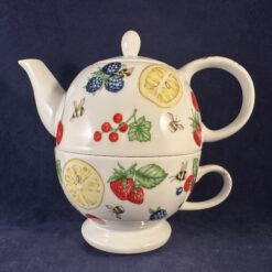 Taitù tea for one theepot met theekop 'Frutti' Ø 10,8 cm hoog 15,5 cm.