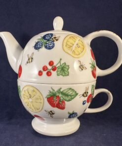Taitù tea for one theepot met theekop 'Frutti' Ø 10,8 cm hoog 15,5 cm.