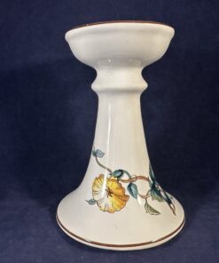 Villeroy en Boch - Botanica kandelaar, 'Convolvulus jalapa' Ø 9,3 cm, hoog 12,5 cm.