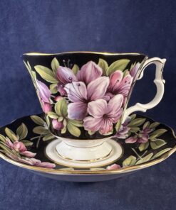 Royal Albert 'Bouquet Series' 'Azalea' kop en schotel Ø 9 cm hoog 7,4 cm