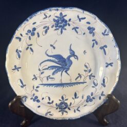 Moustiers handgeschilderd klein bordje Ø 21,8 cm