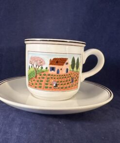 Villeroy & Boch Design Naif koffiekop en schotel Ø 7,5 cm hoog 7 cm