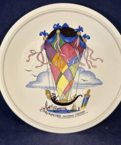 het decor 'Le Ballon' ontbijtbord Ø 20 cm, de Harlekijn Venetië.