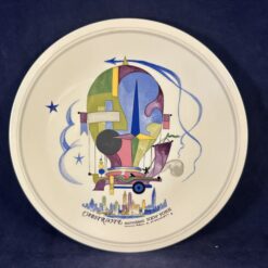 decor 'Le Ballon' ontbijtbord Ø 20 cm, decor Abstract New York.