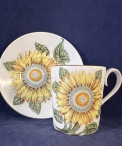 Royal Albert koffie kopje - serie Hathaway Ø 6,5 cm, hoog 6,5 cm