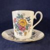 Royal Albert koffiekop en schotel - serie Eden Ø 6,3 cm, hoog 7,5 cm