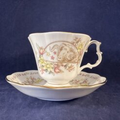 Royal Albert koffie kopje - serie zodiac serie 'aries' Ø 9 cm, hoog 7 cm - Afbeelding 4