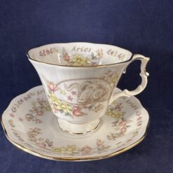 Royal Albert koffie kopje - serie zodiac serie 'aries' Ø 9 cm, hoog 7 cm