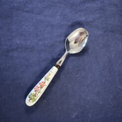 Villeroy en Boch Botanica set van 4 koffielepels. Lengte 14,3 cm.