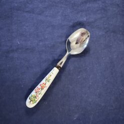 Villeroy en Boch Botanica set van 4 koffielepels. Lengte 14,3 cm.
