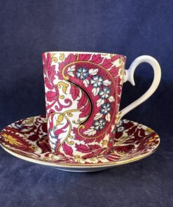 Royal Albert koffiekop en schotel - serie Arabesque Ø 6,3 cm, hoog 7,5 cm