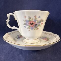 Royal Albert koffie kopje - serie zodiac serie 'Capricorn' Ø 9 cm, hoog 7 cm - Afbeelding 5