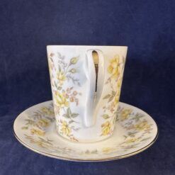 Royal Albert koffiekop en schotel - serie Yellow Ribbon Ø 6,3 cm, hoog 7,5 cm - Afbeelding 3