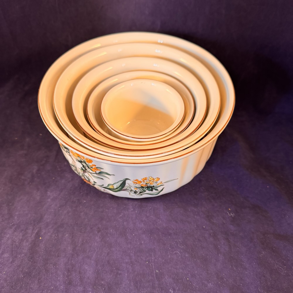 nest van 5 ovenschalen Botanica Villeroy