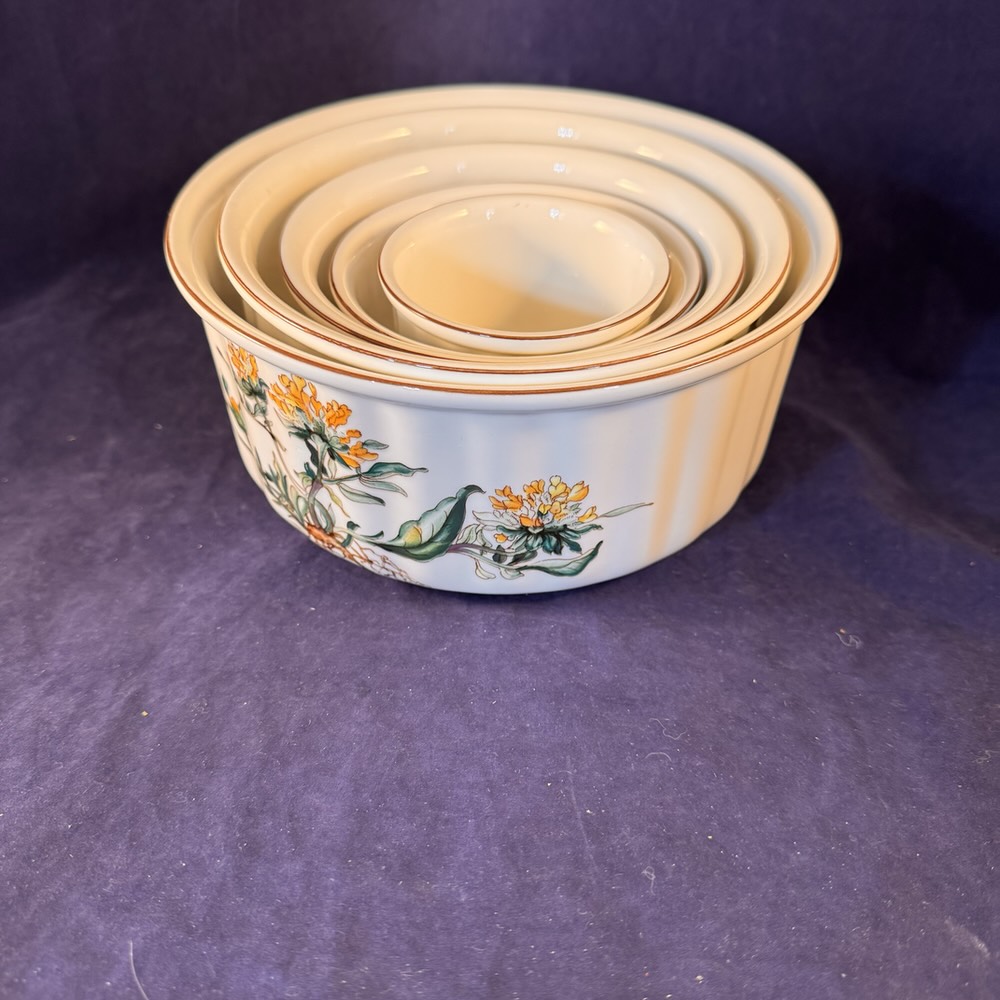 nest van 5 ovenschalen Botanica Villeroy