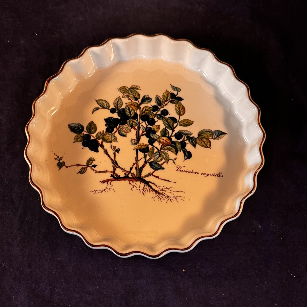 Villeroy en Boch - Botanica quichevorm Vaccinium myrtillus ovenvast Ø 21 cm