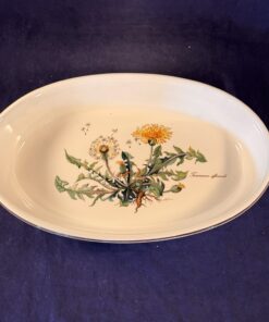 Villeroy en Boch - Botanica ovale quichevorm/ ovenschaal Taraxacum officinale