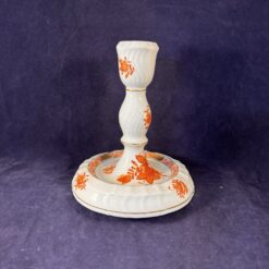 Herend Apponyi orange kandelaar hoog 14,5 cm nr 7915 AOG