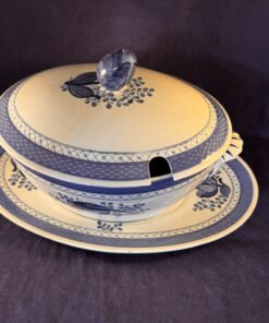 Royal Copenhagen Tranquebar terrine.