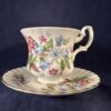 Royal Albert 'Summertime series' met blauw klokje dameskop en schotel Ø 7,3 cm hoog 7,5 cm