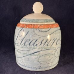 Wedgwood 'Variations' suikerpot met deksel Ø 11 x 9 cm, hoog 13,5 cm