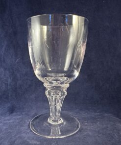 Set van 5 grote zware wijnglazen, hoog 16,5 cm Ø 9 cm