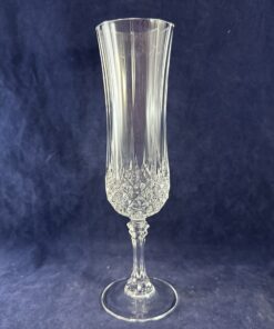 Cristal d'Arques set van 6 champagne flutes hoog 20,6 cm Ø 5 cm - model Longchamp