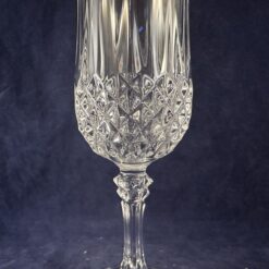 Cristal d'Arques set van 6 champagne flutes hoog 20,6 cm Ø 5 cm - model Longchamp - Afbeelding 2