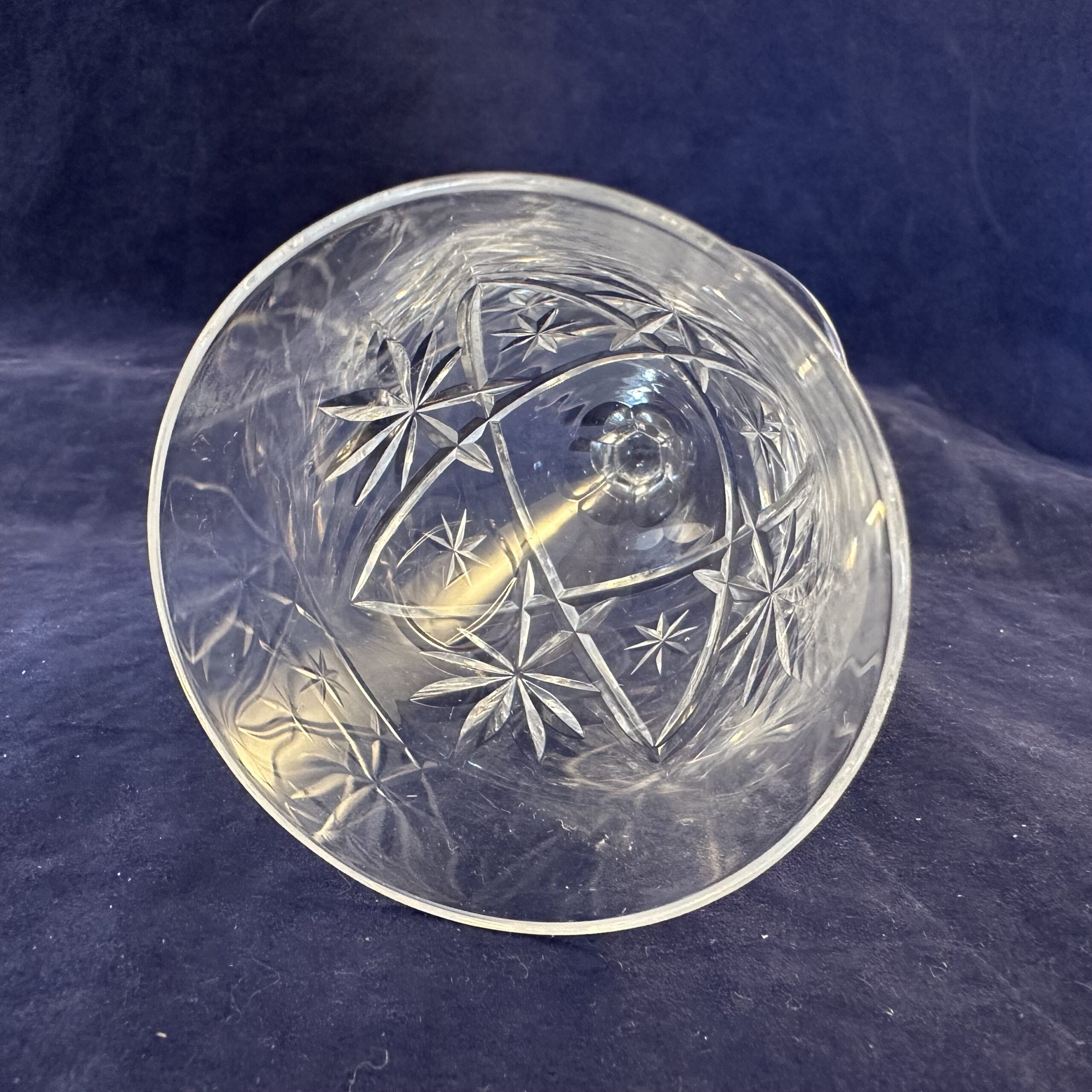 Set van 6 kristallen kleine wijnglazen/ portglazen, hoog 15 cm Ø 6,4 cm - Afbeelding 3