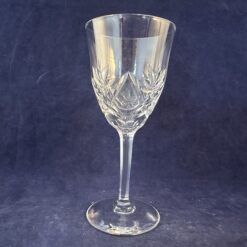 Set van 7 kristallen portglazen, hoog 13,6 cm Ø 6 cm