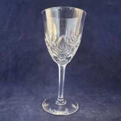 Set van 7 kristallen portglazen, hoog 13,6 cm Ø 6 cm