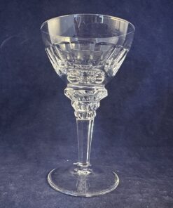 Kristalunie Maastricht bitterglaasje ontworpen door Jan Eisenloeffel 1927-28. Hoog 10,5 cm, Ø 6 cm.
