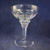Kristalunie Maastricht likeurcoupe ontworpen door Jan Eisenloeffel 1927-28. Hoog 10,6 cm, Ø 7,8 cm.