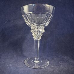 Kristalunie Maastricht port/ sherryglas ontworpen door Jan Eisenloeffel 1927-28. Hoog 13 cm, Ø 7,5 cm.